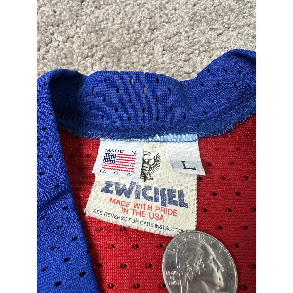 Mens Jersey NHL 80s HC CSKA Moscow, ZWICHEL Made In USA, Size L - Picture 7 of 13